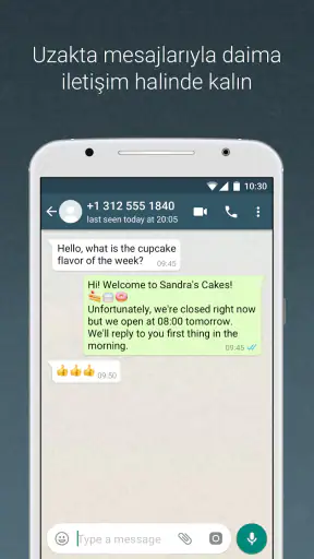 WhatsApp Business screenshot