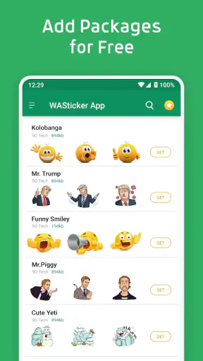 WhatsApp için Çıkartmalar screenshot