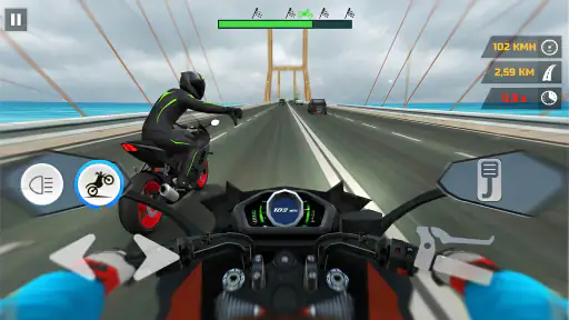 Wheelie Rider: Moto Racing screenshot 1