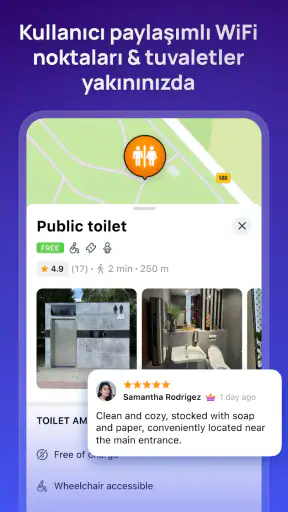 WiFi Map: Ücretsiz Wi-Fi bul screenshot