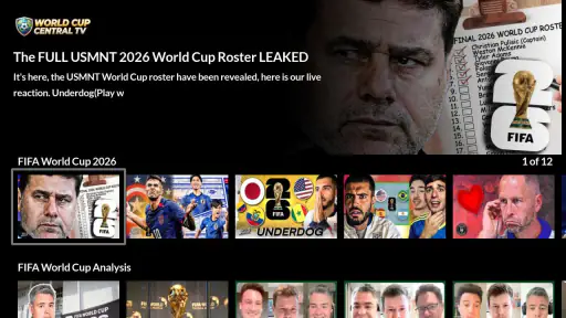 World Cup Central TV screenshot 1
