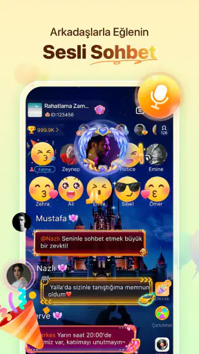 Yalla - Oyun & Sesli Sohbet screenshot