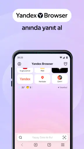 Yandex Browser: Hızlı Tarayıcı screenshot