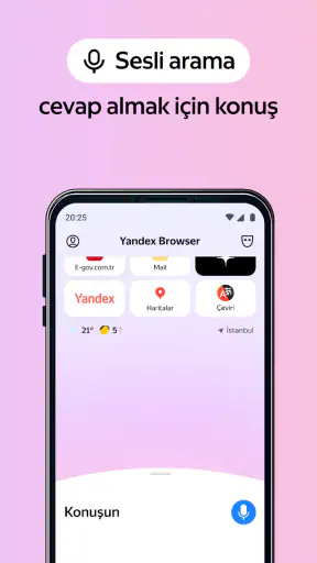 Yandex Browser: Hızlı Tarayıcı screenshot