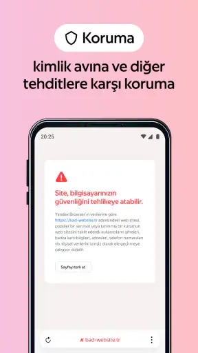 Yandex Browser: Hızlı Tarayıcı screenshot