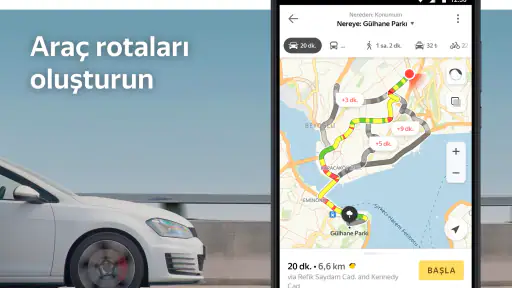 Yandex Maps ve Navigasyon screenshot