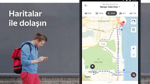 Yandex Maps ve Navigasyon screenshot