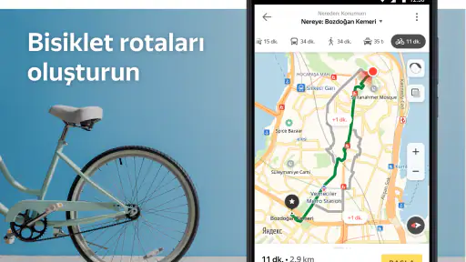 Yandex Maps ve Navigasyon screenshot