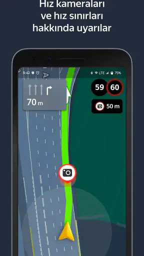 Yandex Navigator screenshot