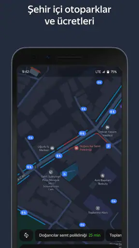 Yandex Navigator screenshot