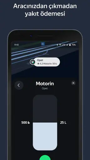 Yandex Navigator screenshot