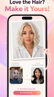 Yapay Zeka Destekli Saç Modeli screenshot 2