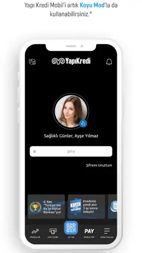 Yapı Kredi Mobil screenshot