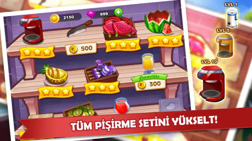 Yemek Çılgınlığı - Şefin Oyunu screenshot