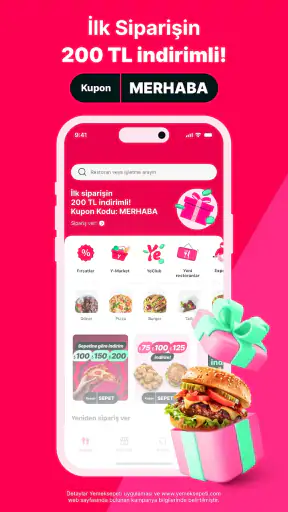 Yemeksepeti - Yemek & Market screenshot