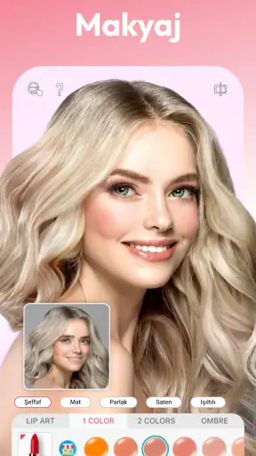 YouCam Makeup -Yüz Düzenleyici screenshot