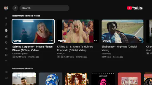 YouTube for Android TV screenshot 8