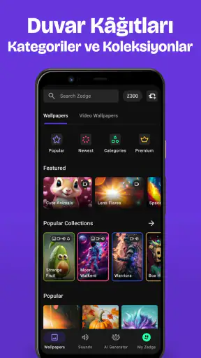 Zedge™ - Duvar Kağıtları screenshot