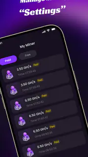 Zoxni Mining: Cloud Miner screenshot 3